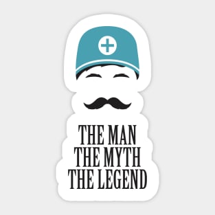Murse - Male nurse - Heroes Sticker